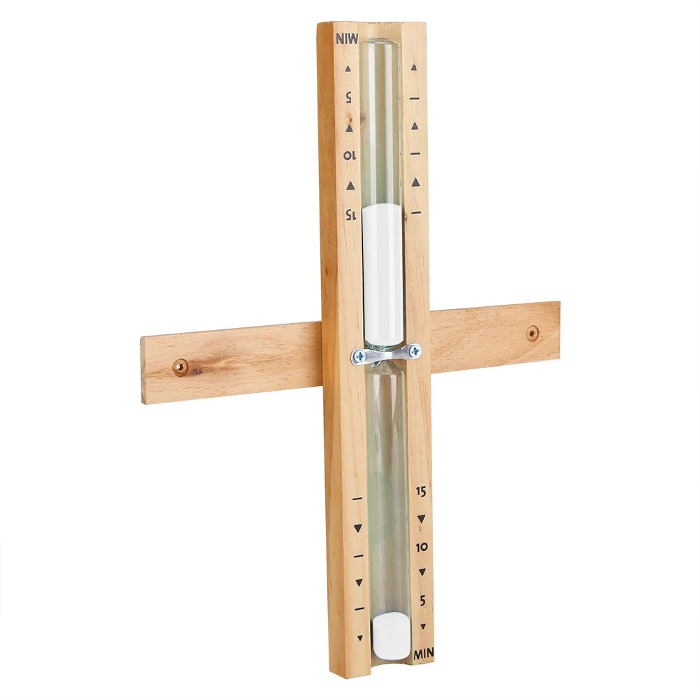 15 Minutes Saunas Room Sand Clock Wall Mount Decorative Sand Timer House Kitchen Accessories