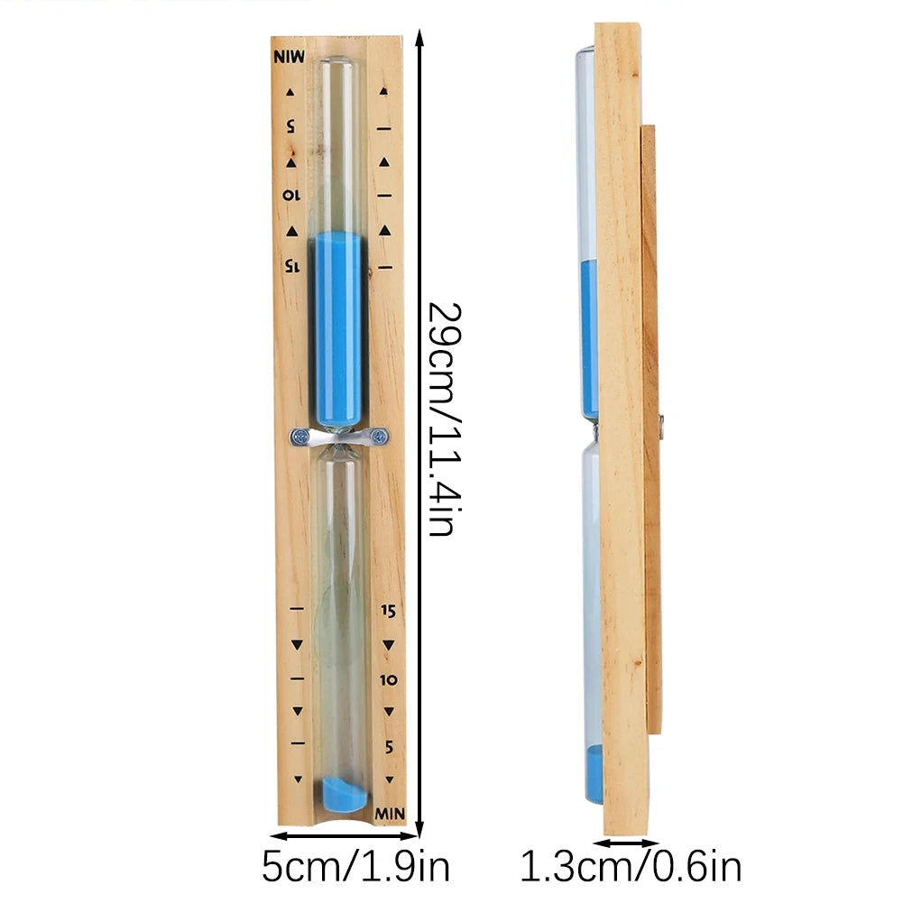 15 Minutes Saunas Room Sand Clock Wall Mount Decorative Sand Timer House Kitchen Accessories
