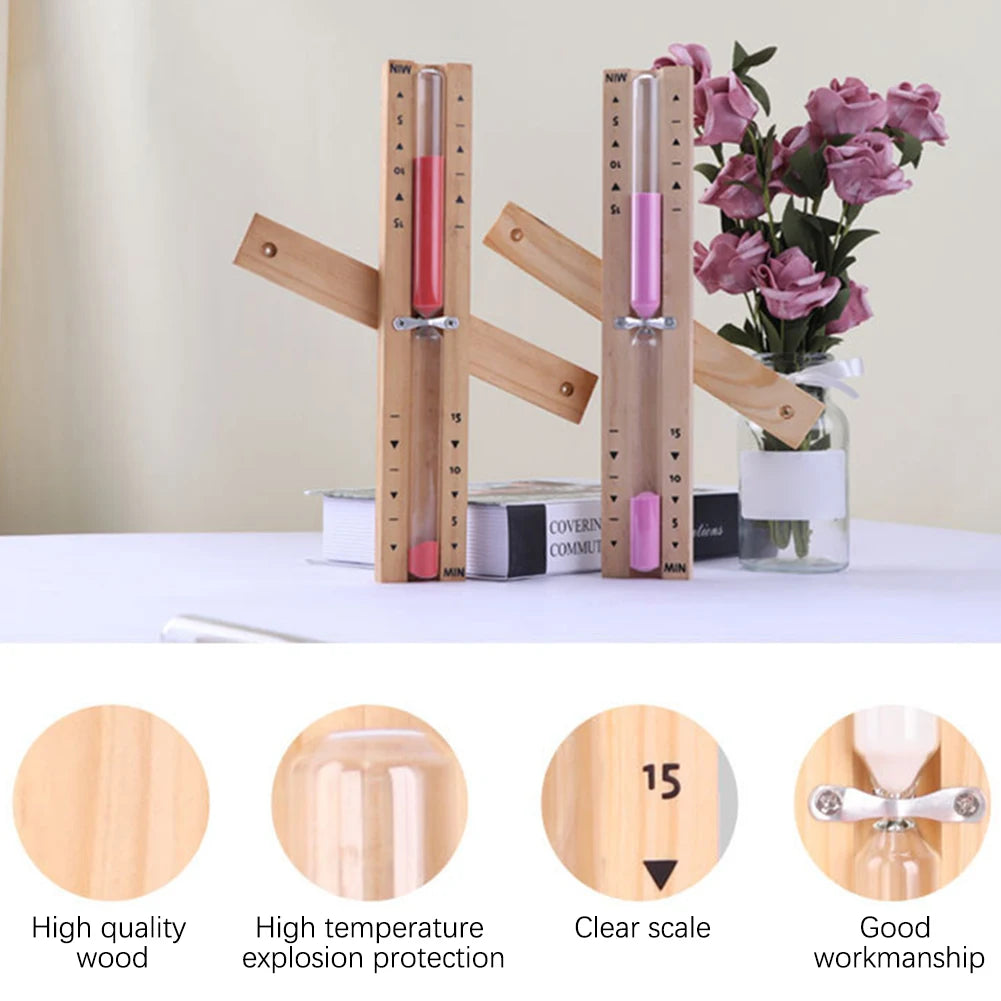 15 Minutes Saunas Room Sand Clock Wall Mount Decorative Sand Timer House Kitchen Accessories